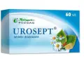 Opakowanie Uroseptu, tabletek drażowanych z rumiankiem i żurawiną, 60 szt. Bezpieczny wybór dla kobiet w ciąży.