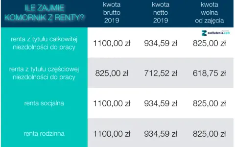 Zajęcie renty rodzinnej: Limity, kwota wolna i prawa dłużnika