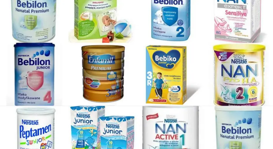 Wybór mleka początkowego: Bebilon, Bebiko, NAN, Enfamil – jakie mleko początkowe polecają pediatrzy? Różne rodzaje dla niemowląt i starszych dzieci.