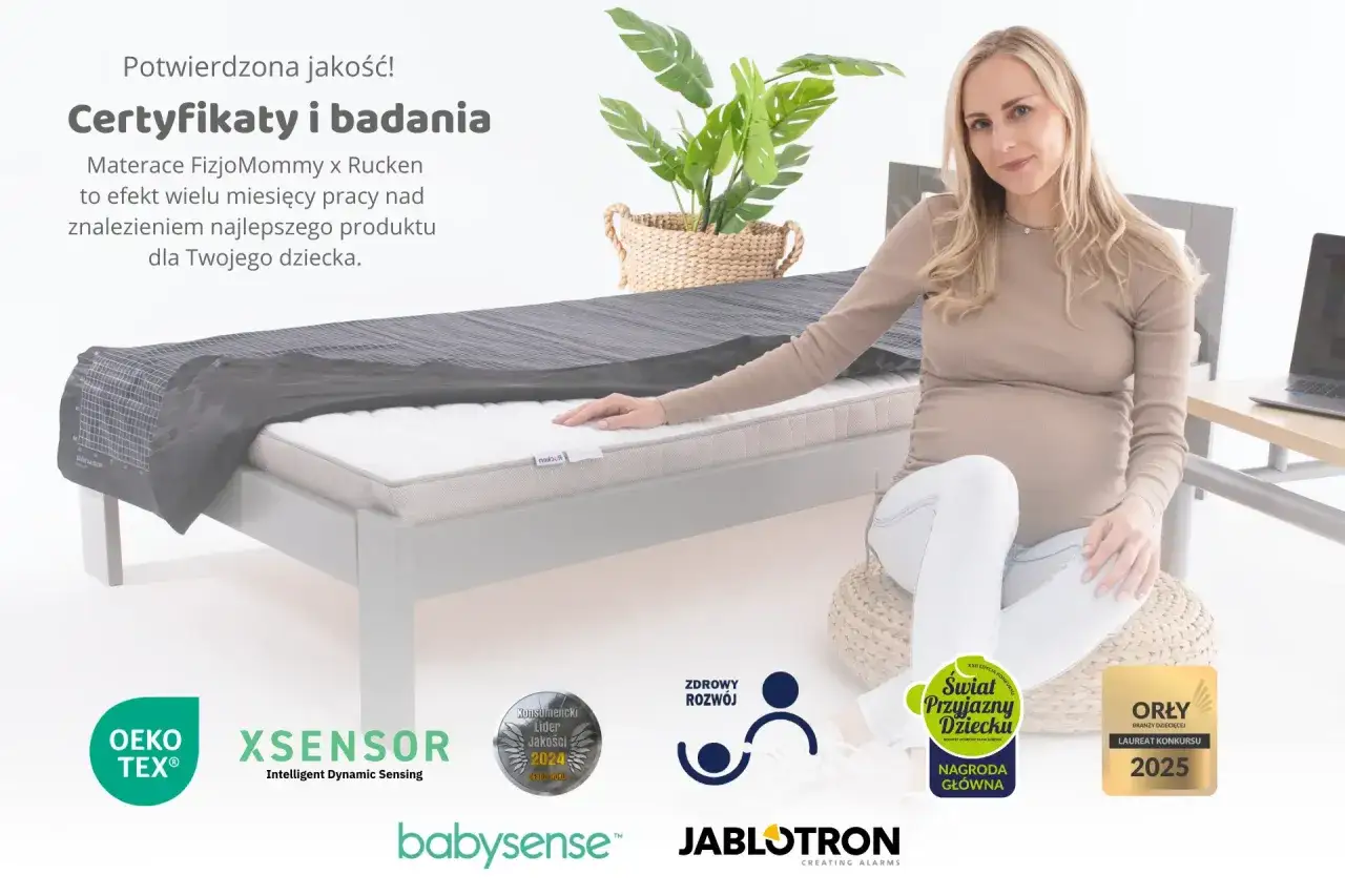 certyfikaty materac dla dzieci Oeko-Tex IMiD PZH