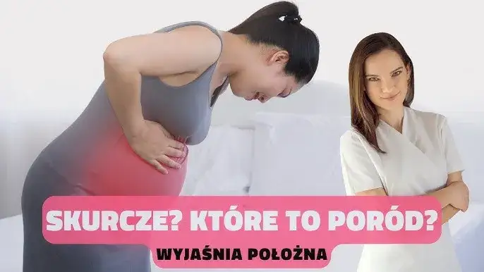 różnica między skurczami porodowymi a przepowiadającymi grafika